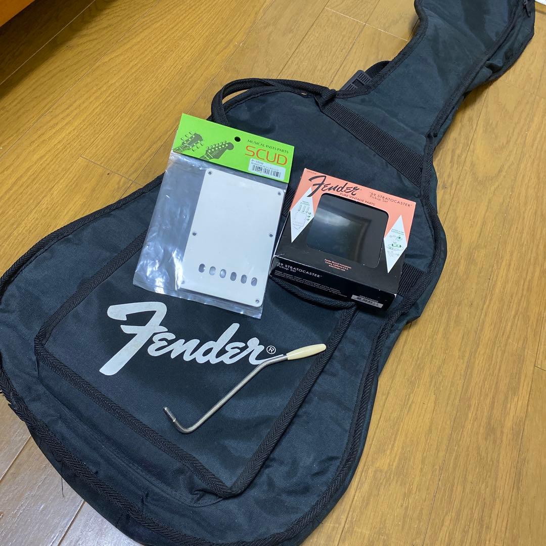 ヴィンテージブロンド・アッシュボディ 自作ストラトキャスター コンポーネント