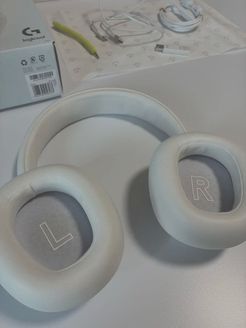 Logitech G735 ゲーミングヘッドセット ホワイト