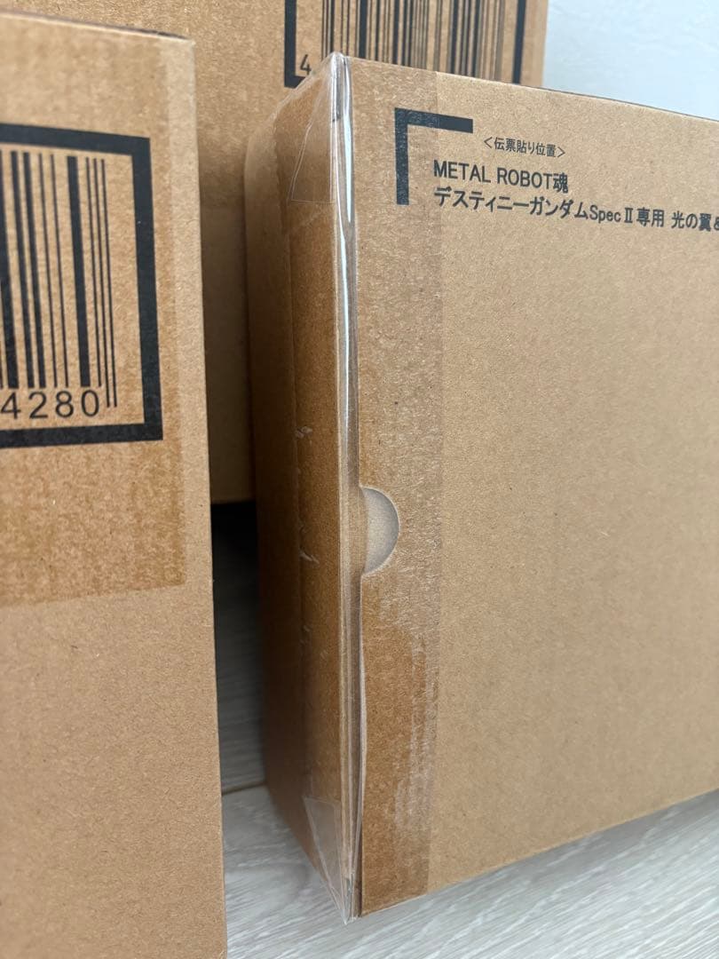 新品未開封メタルロボット魂デスティニーガンダムspecii+ゼウス+光の翼セット
