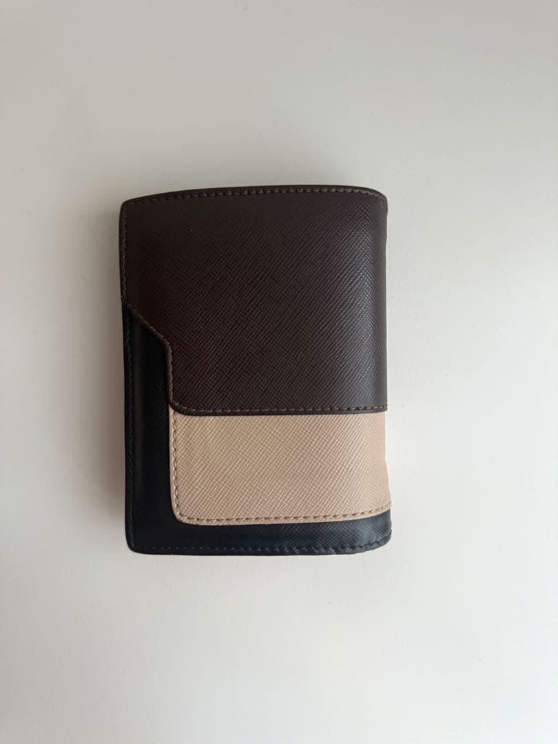 marni 折り畳み財布　ブラウン