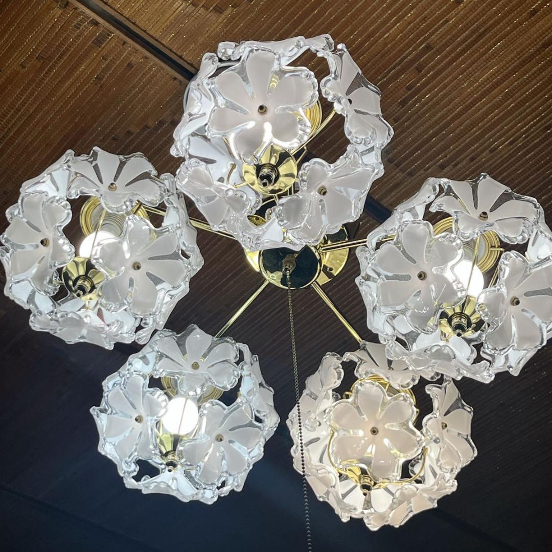 キシマ KISHIMA シーリングライト 5灯 シャンデリア GEM-6903