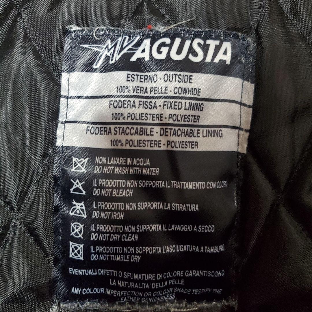 HYDROGEN　　MV AGUSTA ライダースジャケット　肩　肘パッド付き