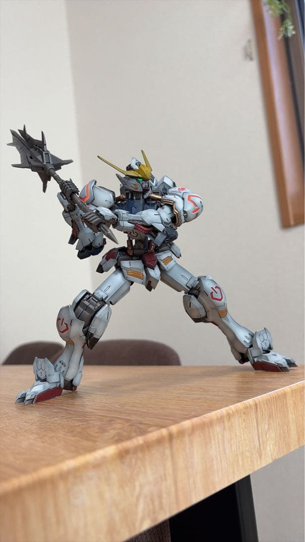MG ガンダムバルバトス　全塗装完成品