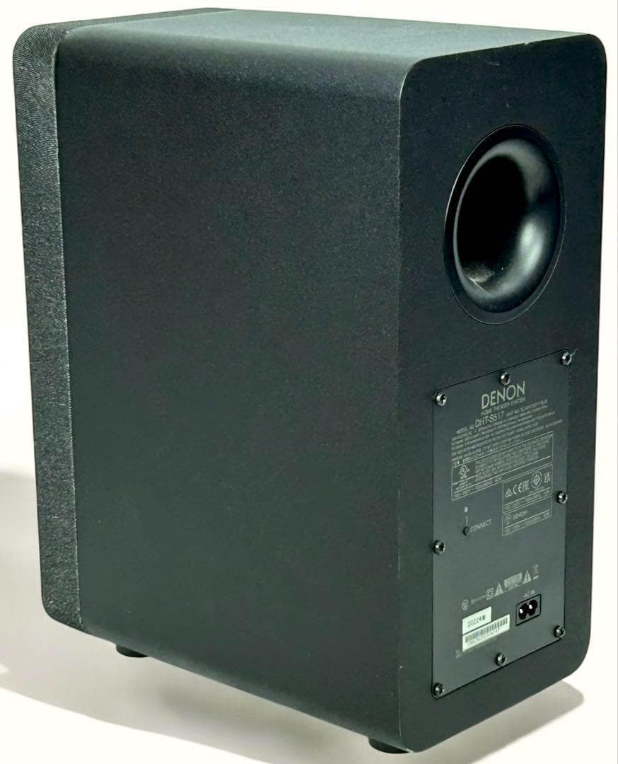 【極美品】DENON DHT-S517 サウンドバー ワイヤレスサブウーファー