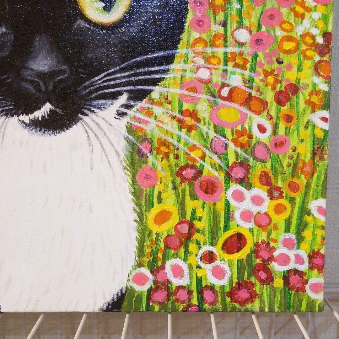 油絵　専用品　こちらを見つめるゆずちゃん