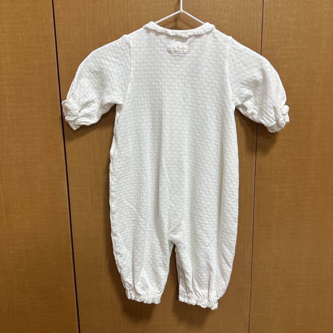 美品 ミキハウス 新生児 セレモニードレス3点セット