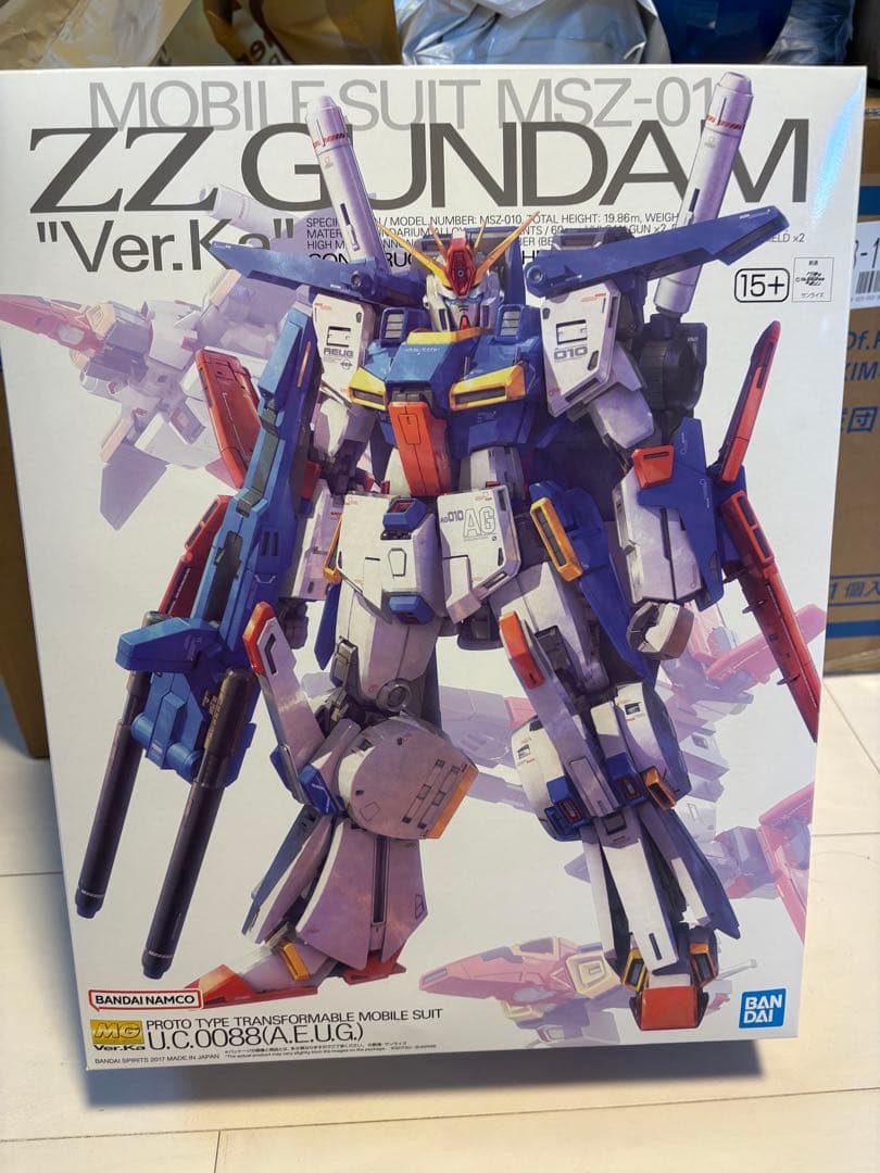 MG ZZ ガンダム Ver.Ka