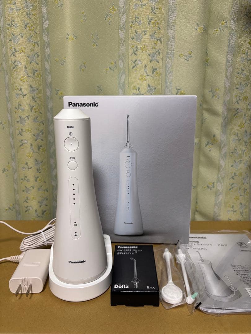 Panasonic EW-DJ55 ジェットウォッシャードルツ　ノズル2本付き