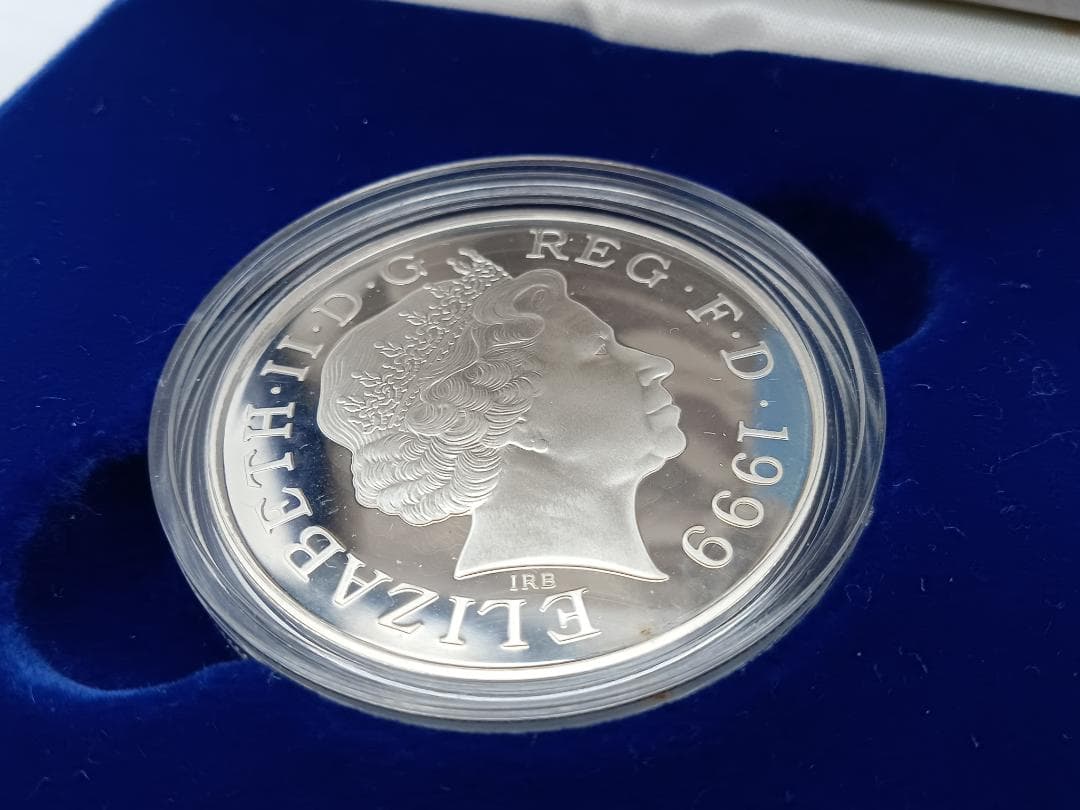 ダイアナ妃メモリアル Silver proof memorial coin
