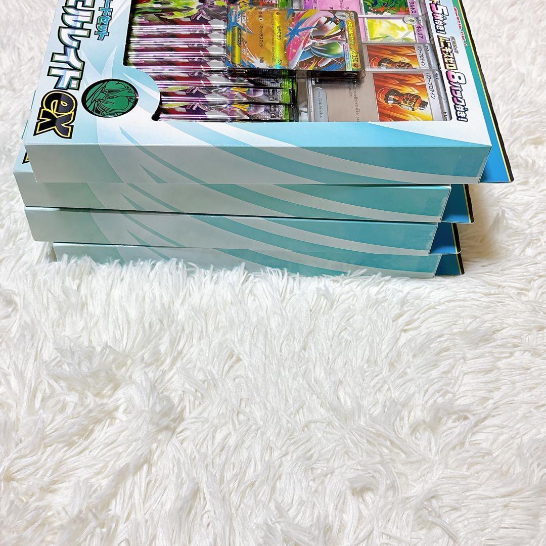 即日発送ポケモンカード✨メガエルレイドex✨スペシャルカードセット✨４箱✨未開封