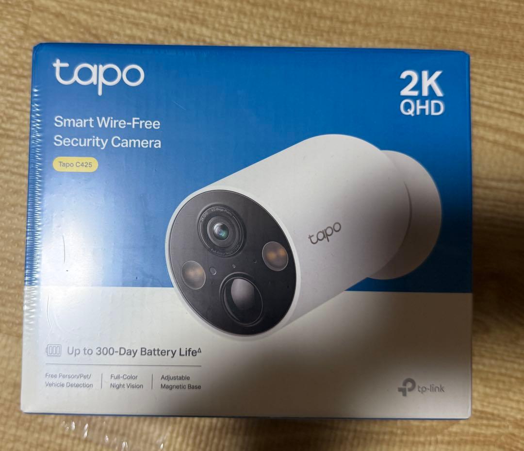 tapo C425 2K QHD 防犯カメラ 新品未開封 ピッピ
