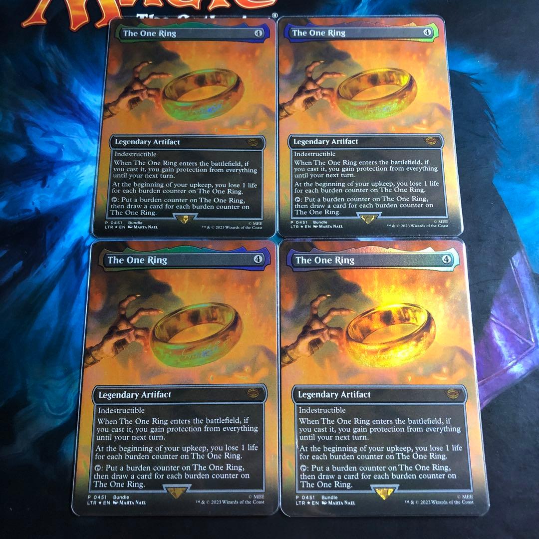 MTG 一つの指輪 / The One Ring （ひとつのゆびわ）4枚セット