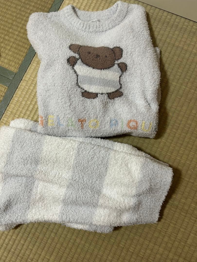 【美品】Dick Bruna プルオーバー&ロングパンツ　ジェラートピケ