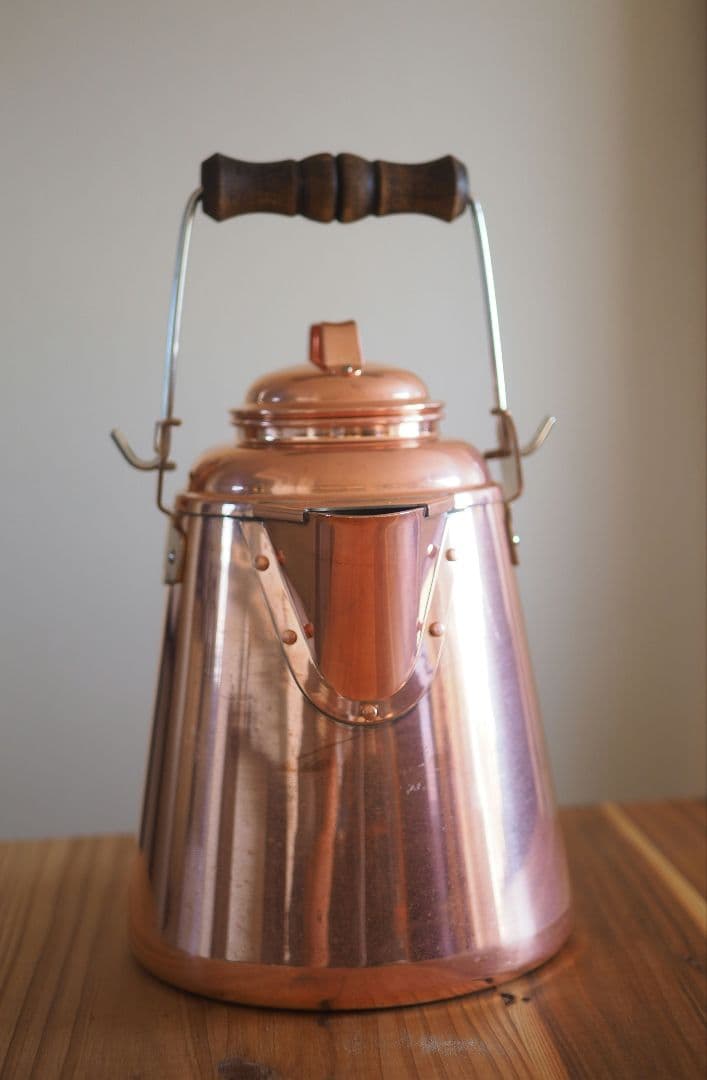 【未使用品】ファイヤーサイド/グランマーコッパーケトル小(12113)旧ロゴ