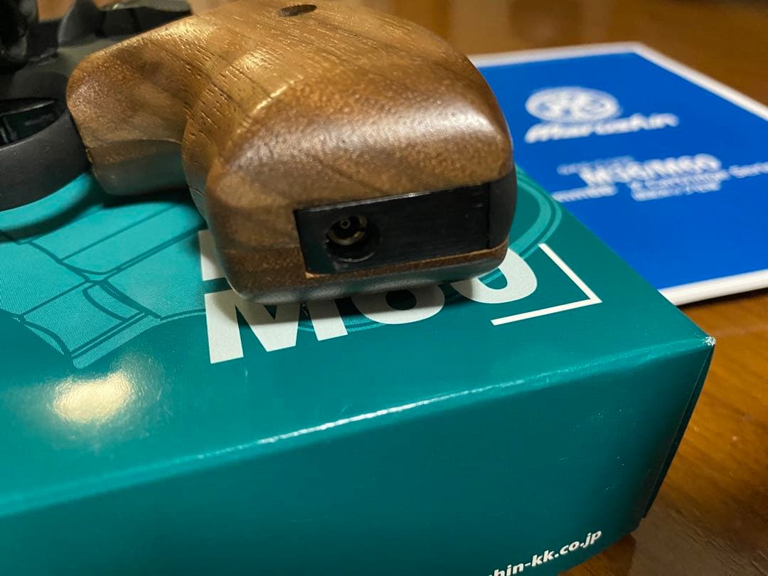 Marushin M36リボルバー木製グリップ6mmBB HW発射30発程度