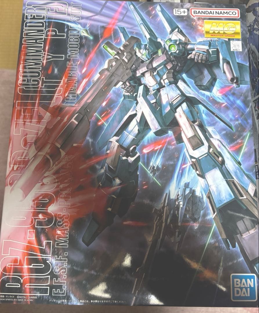 MG 機動戦士ガンダムUC RZG-95C リゼル(隊長機) 1/100