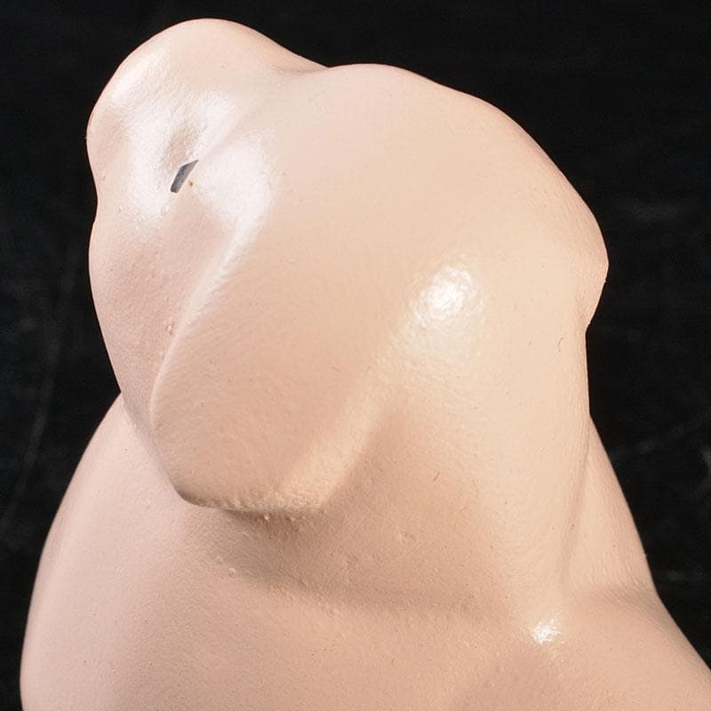 京焼　清水焼　錦染造　干支　戌　香合　藪内流　椅々斎花押　書付箱　V　6861