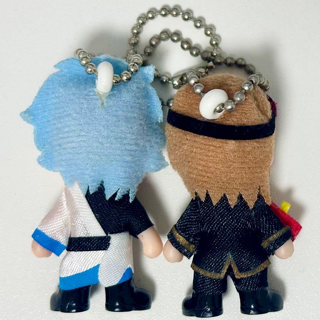 銀魂 坂田銀時 沖田総悟 着ちゃってマスコット キーホルダー