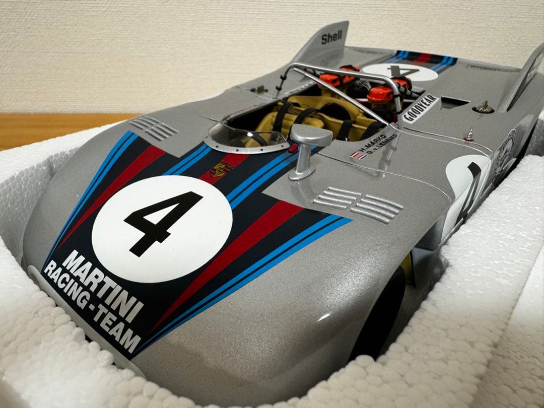 【AUTO art】 Porsche 908 / 03 #4 Martini