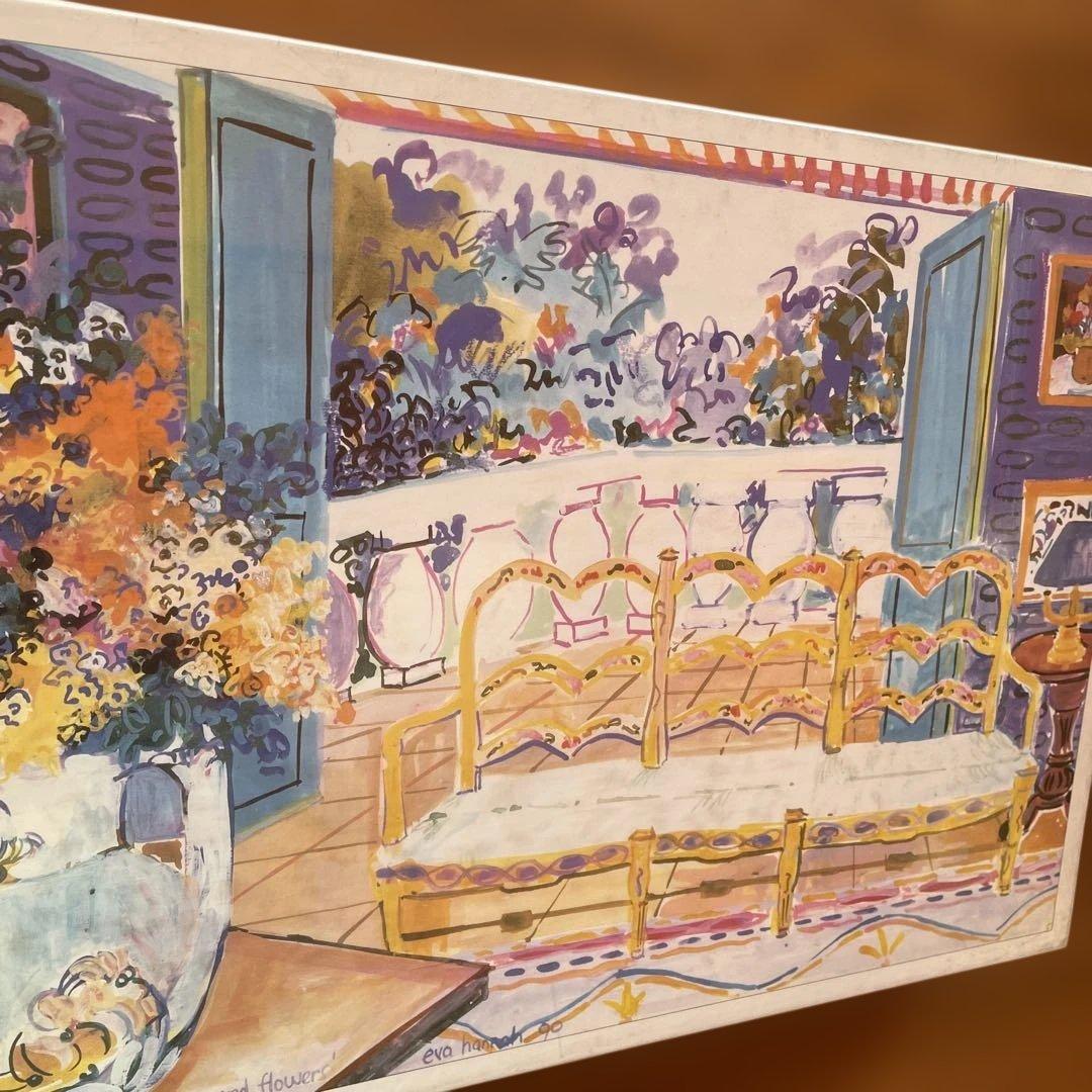 ジグソーパズル　エヴァ・ハンナ　花のある部屋　1000P 未開封