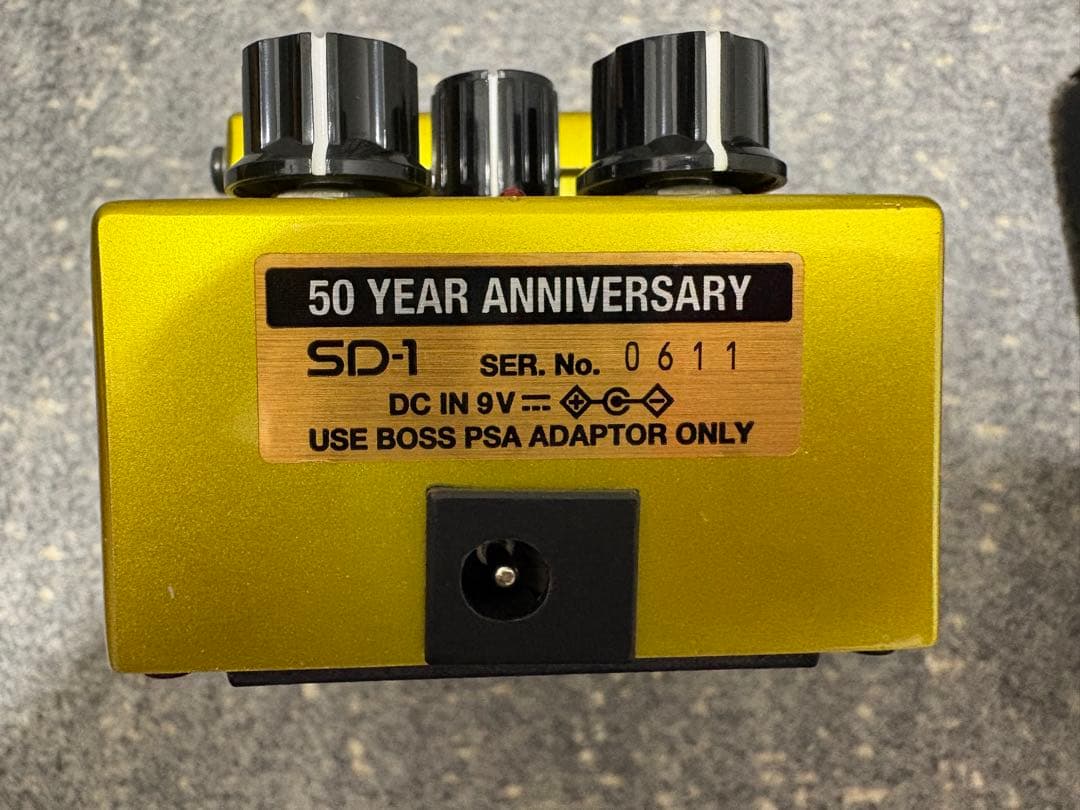 BOSS SD-1 50周年記念　SUPER Over Drive