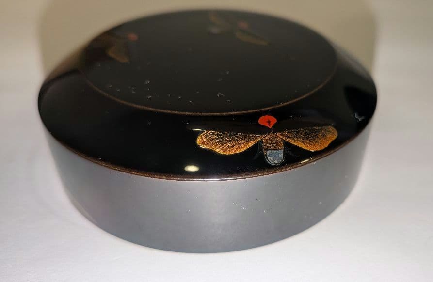 『蛍早苗』吹雪　即中斎好写　二代前端春斎　蒔絵茶道具表千家宗伴書付的々斉前端春斉