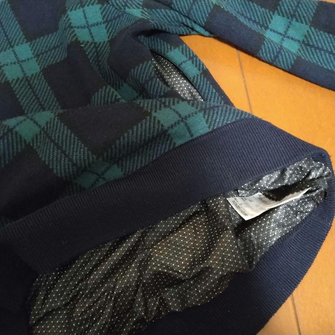 ◆PEARLY GATES パーリーゲイツ　ブラックウオッチ　防風蓄熱セーター◆