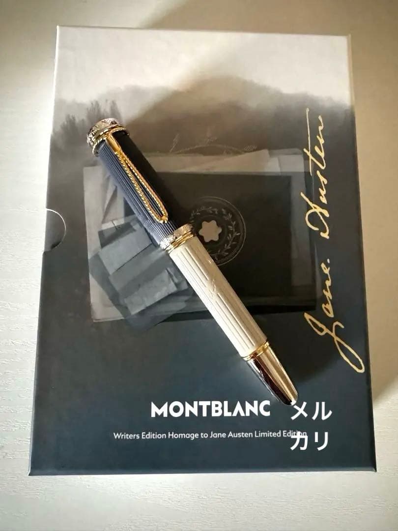 【国内完売・正規品】モンブラン 作家シリーズ ジェーン・オースティン 万年筆 F