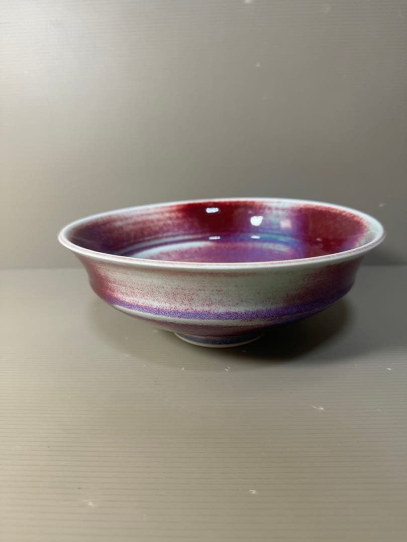 2433 有田焼　紫辰砂　鉢