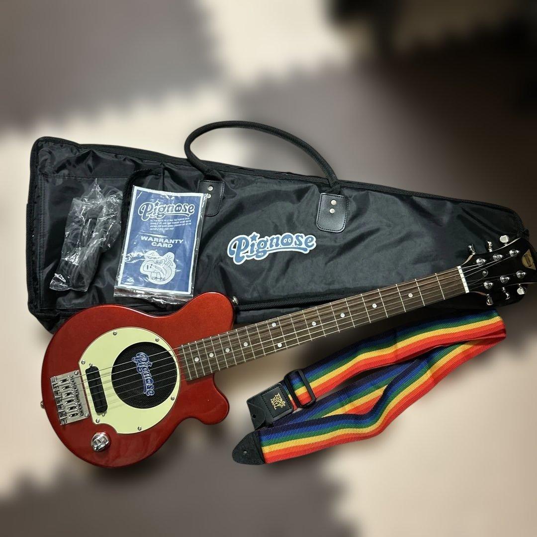 ますぎ様★Pignose PGG-200 アンプ内蔵 ミニエレキギター