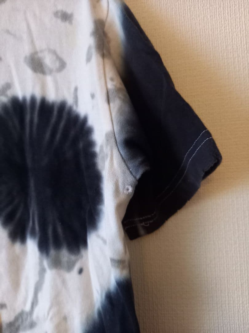 NUMBER (N)INE06SS☆ガンズ期☆タイダイスカル黒☆Tシャツ☆１新同