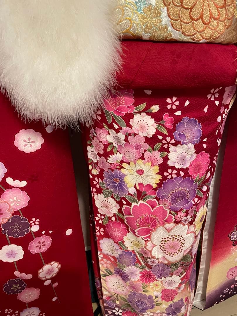 ちゃ.✿.*✴︎①成人式　振袖　ふりそで　着物　振り袖フルセット可能