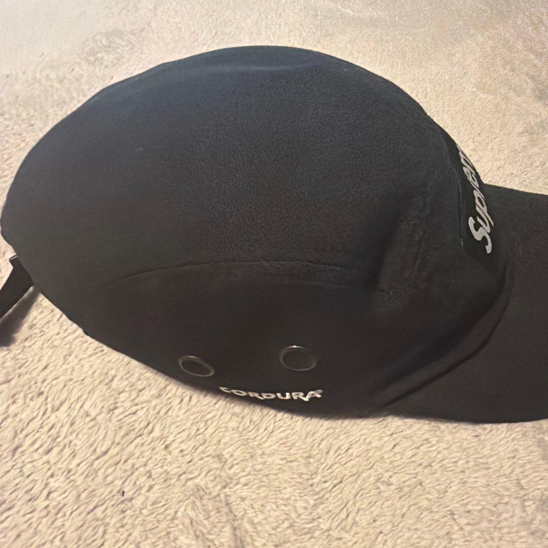 Supreme ブラック キャップ CORDURA