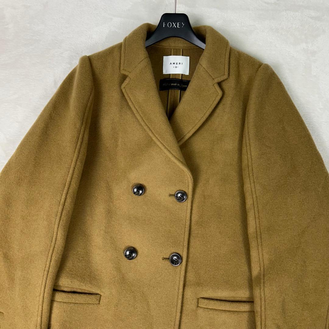 美品♡AMERI DOUBLE BREASTED MERMAID COAT M