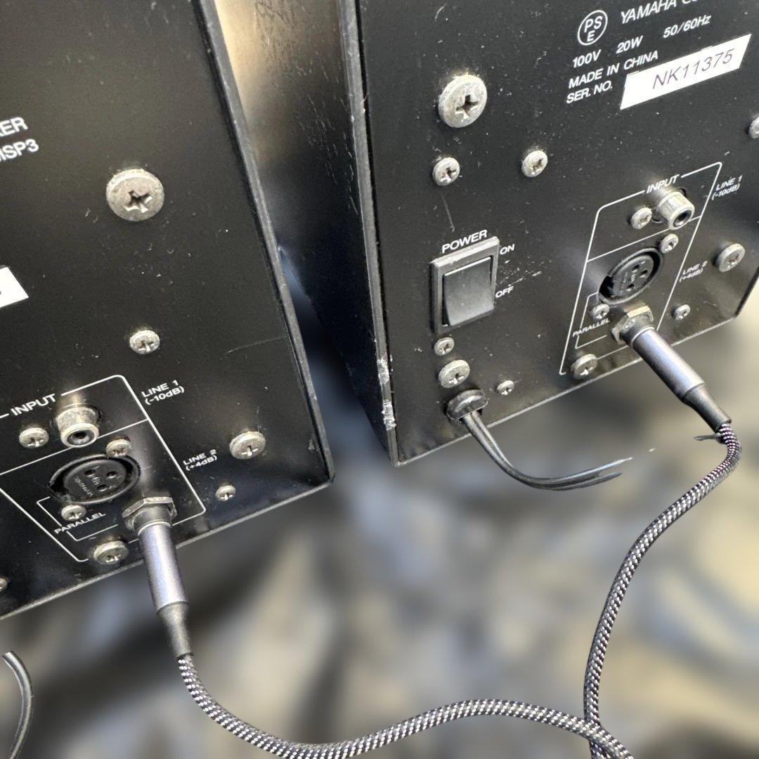 YAMAHA MSP3 モニタースピーカー　ペア　傷あり