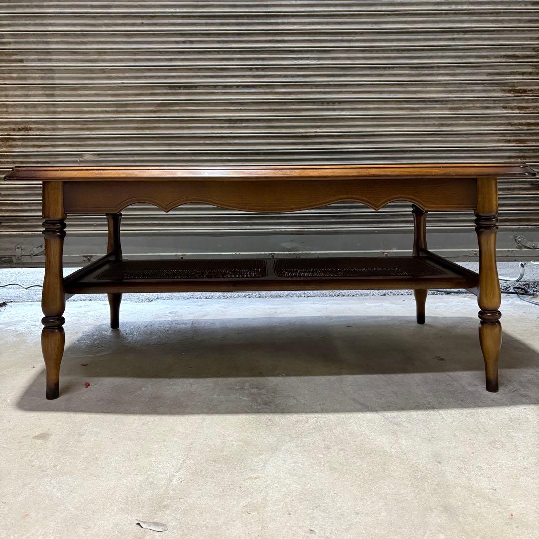 【福岡】カリモク karimoku ローテーブル 座卓 机 ヴィンテージ