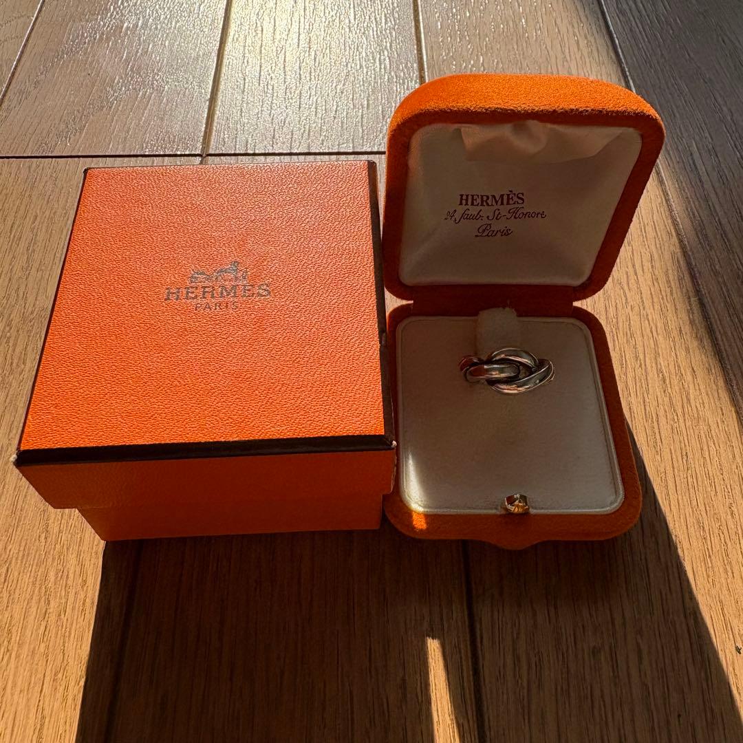 HERMES エルメス　トルサード　リング