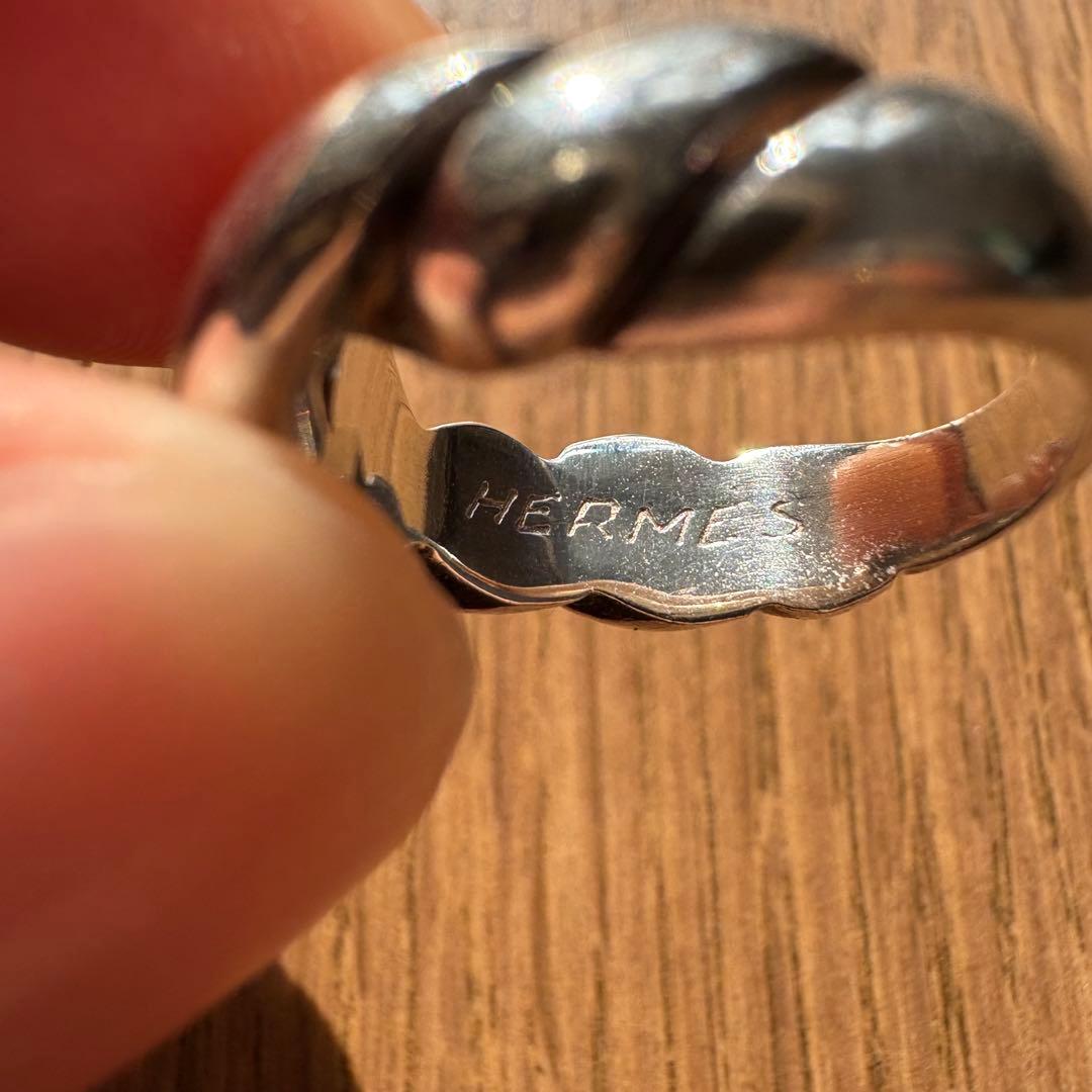 HERMES エルメス　トルサード　リング