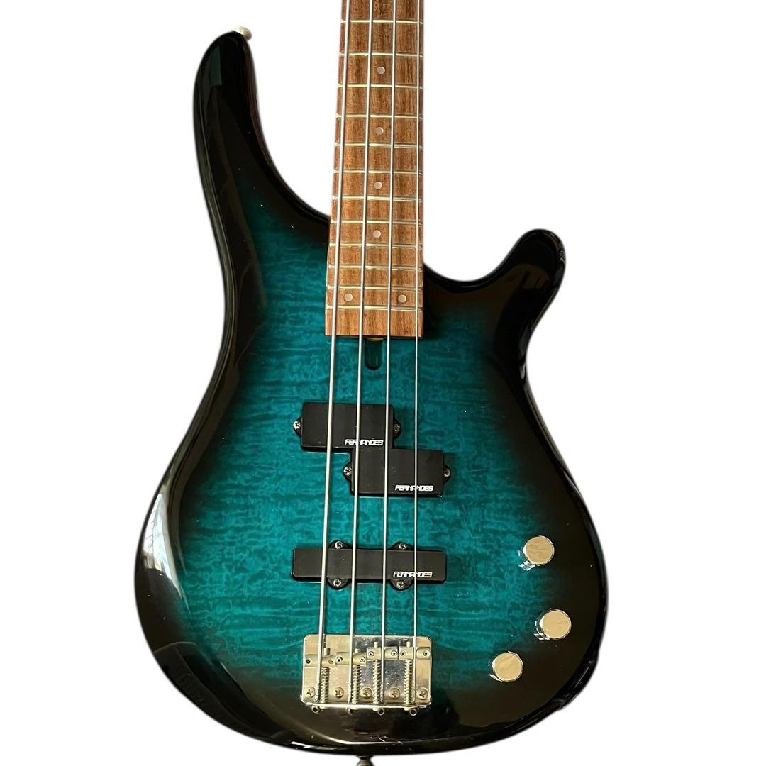 はな様　FERNANDES FRB-40 エレキベース ブルー　グラデーション