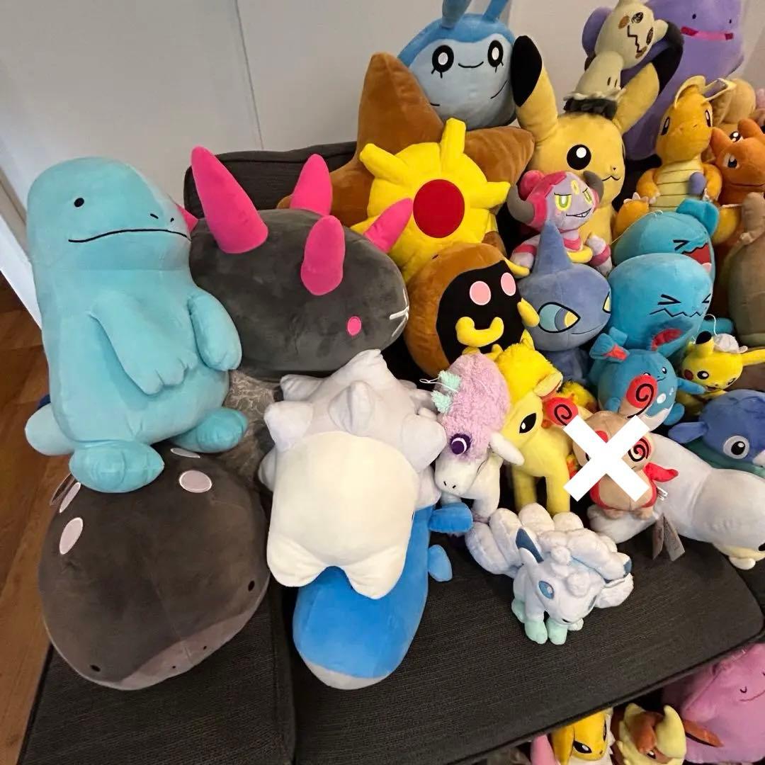 ポケモンぬいぐるみ　51点　大量まとめ売りセット　単品売り可能　No.958
