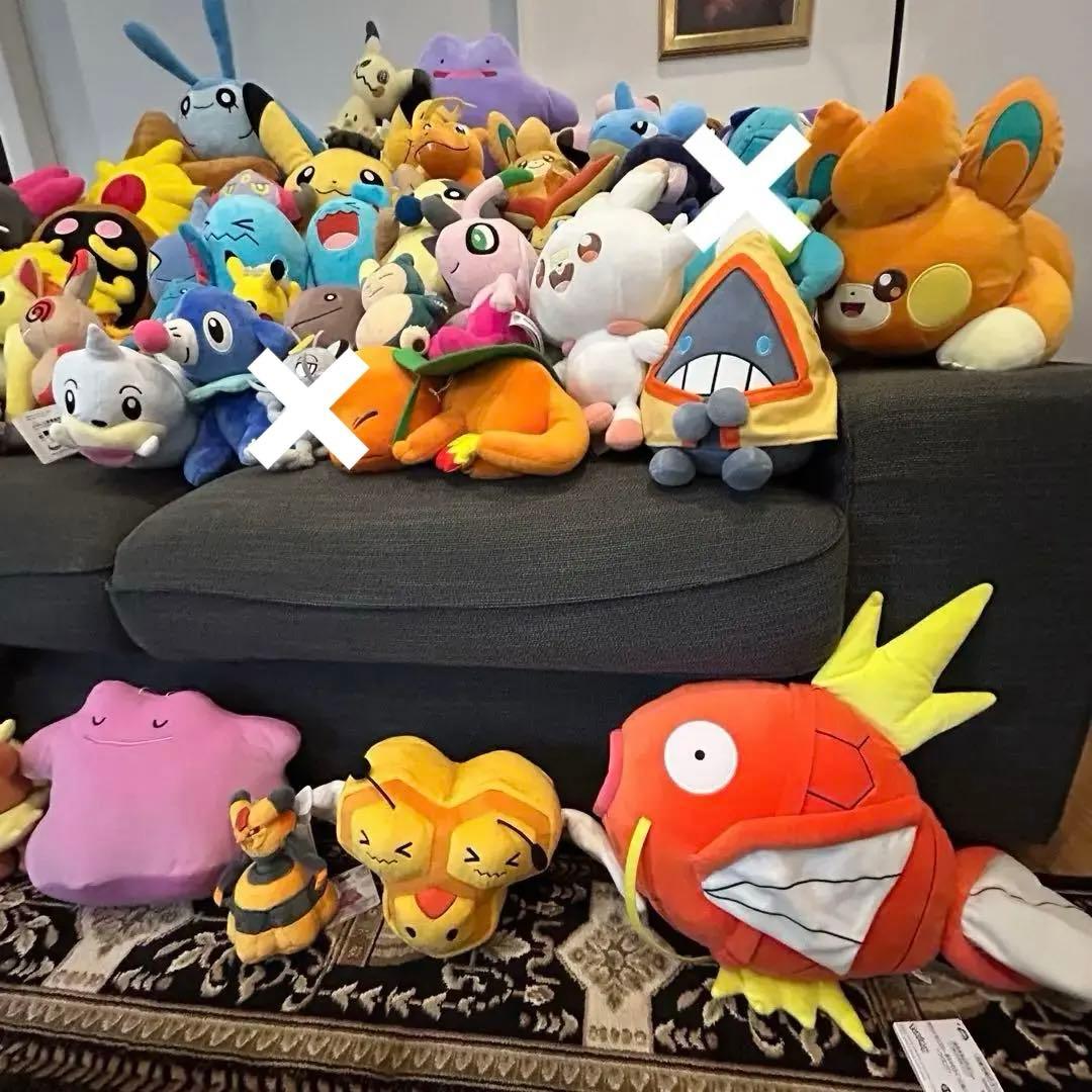 ポケモンぬいぐるみ　51点　大量まとめ売りセット　単品売り可能　No.958