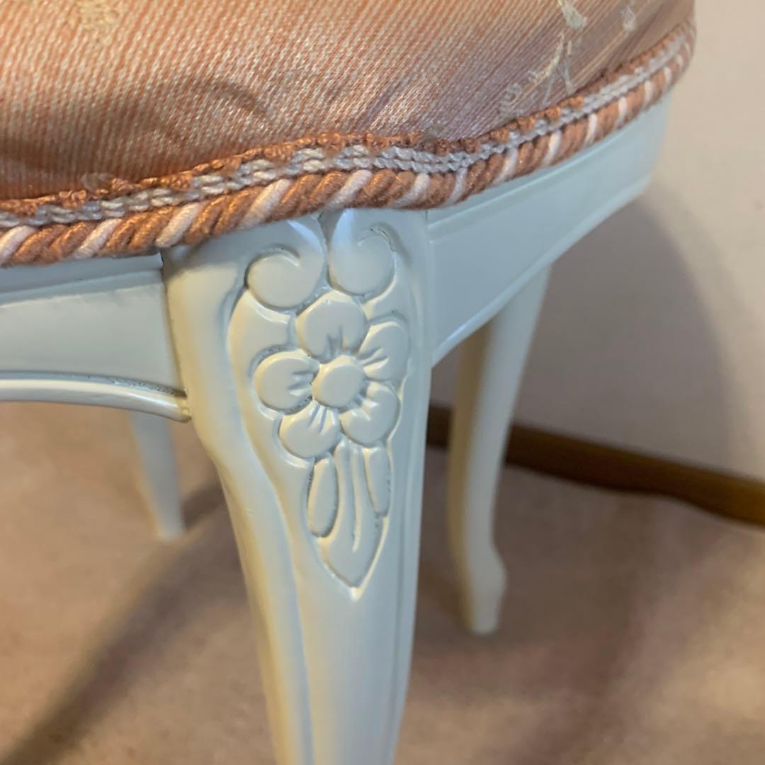 ロココ調　猫脚スツール