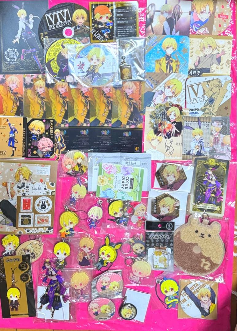 ツキウタ。 師走駆 缶バッジ クリアシート コースター 缶バッジ アクリルボード