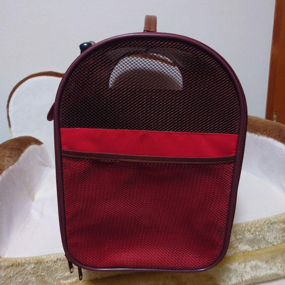 Minnie Mouse 赤いキャリーバッグ