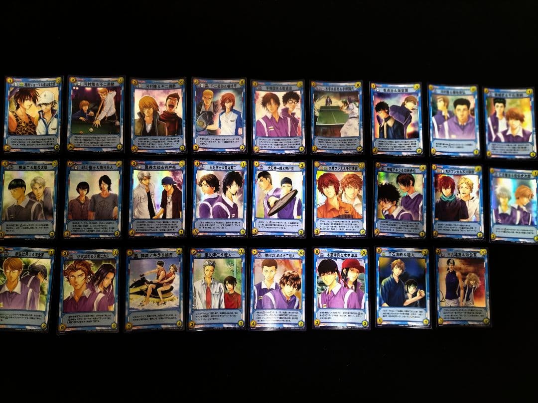 テニスの王子様 シャイニングクリアカード＋トレーディングカード 142枚