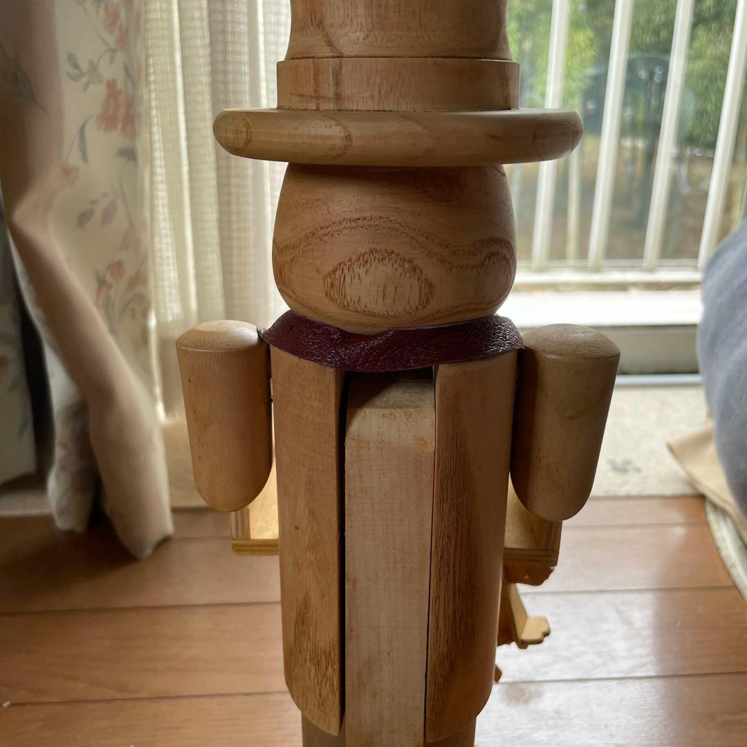 ナッツクラッカー　パターン付き古屋加江子　トールペイント