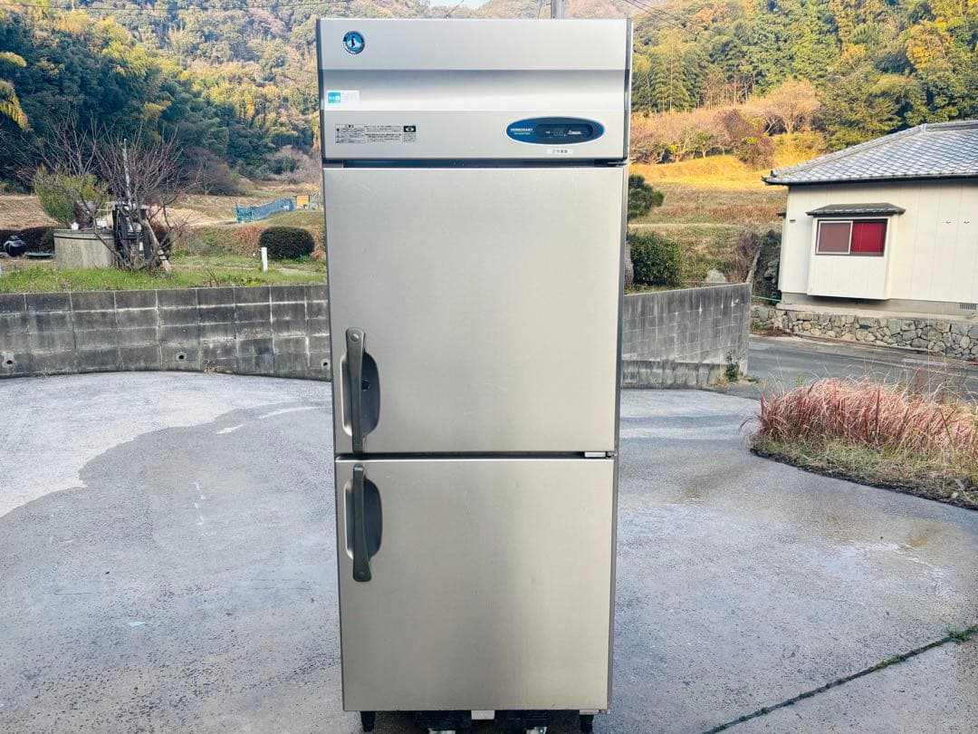 M8★ホシザキ★2ドア冷凍庫 業務用 中古 キズ有 単相100v 50/60Hz