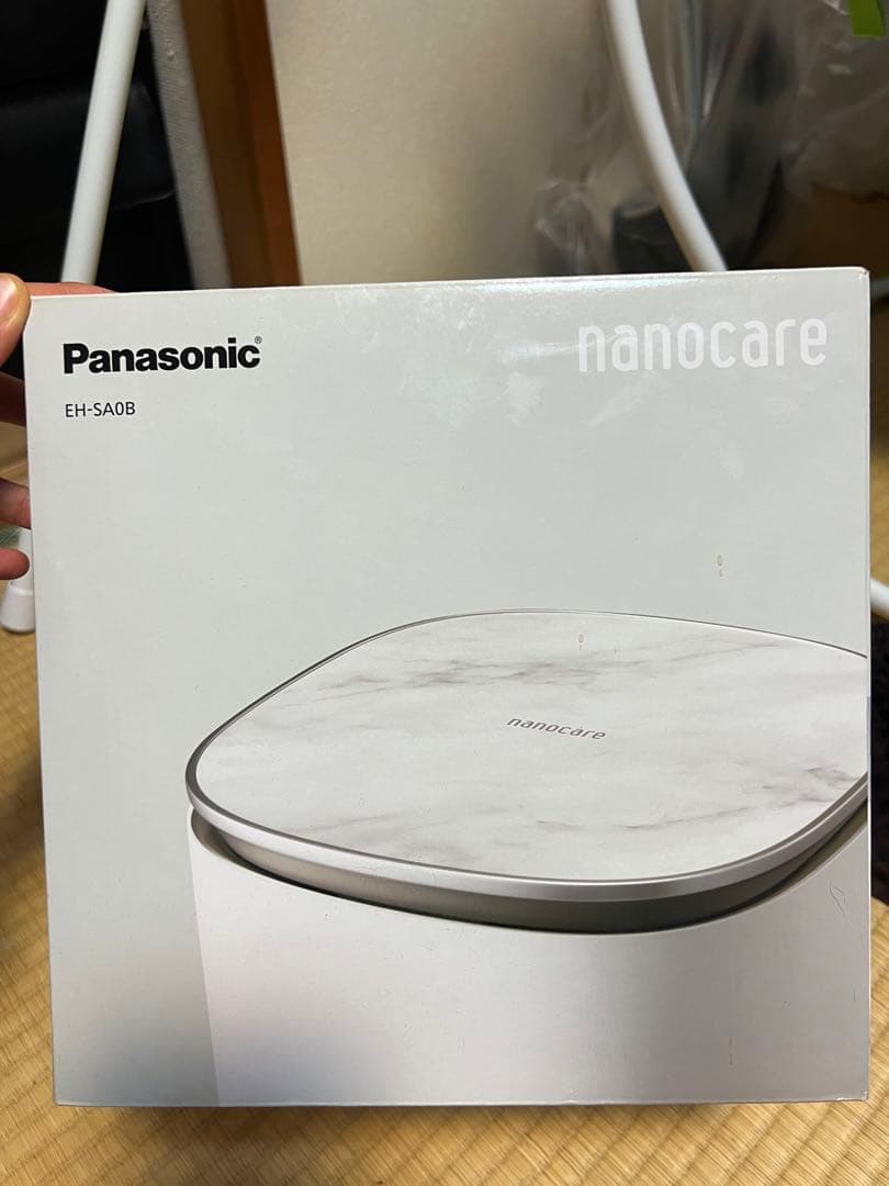 【新品・未使用】Panasonic EH-SA0B-N スチーマー ナノケア