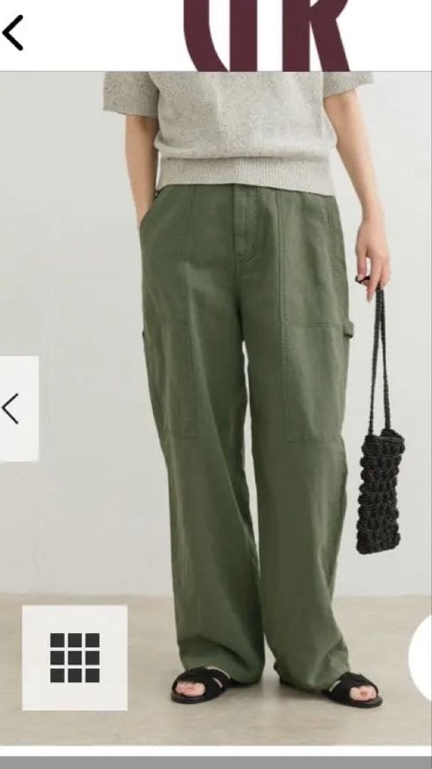 新品タグ付アーバンリサーチドアーズ製品染めペインターパンツ