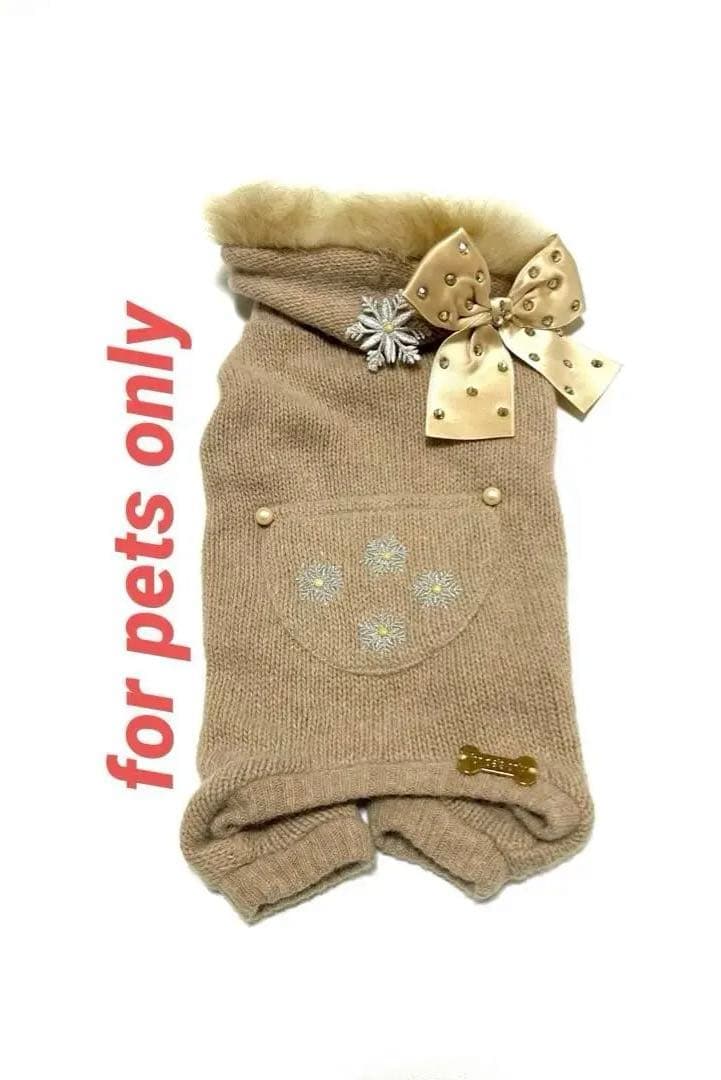 for pets onlyフォーペッツオンリーアンゴラスノーフレークロンパース